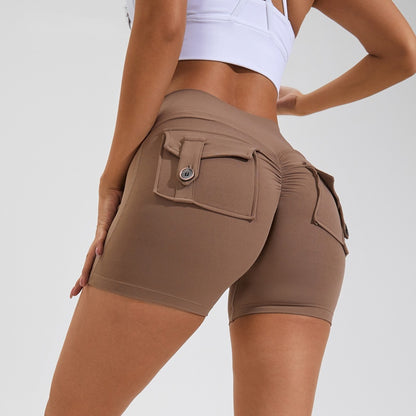 Bottom Lifting Yoga Fitness Shorts