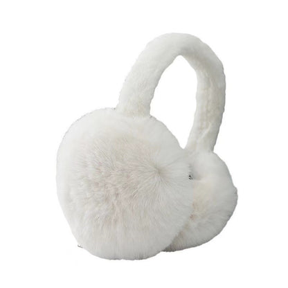 Warm Plush Cold Protection Thickening Earmuffs Foldable Cute Windproof