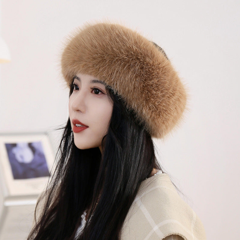 Autumn And Winter Fur Topless Hat