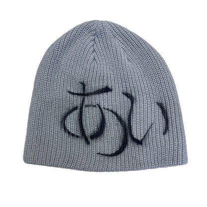 Street Style Letters Pile Heap Cap Beanie Hat Female Autumn And Winter Street