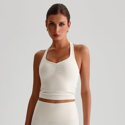 Vest Brushed Quick-drying Outdoor All-matching Running Beauty Back Exercise Underwear