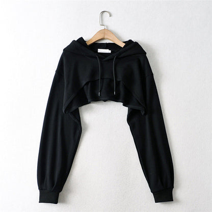 Cropped Long-sleeved Top