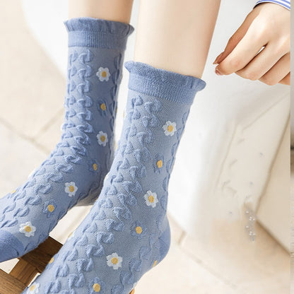 Autumn And Winter  Cute Girls Cotton Thigh-high Socks