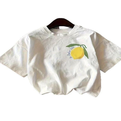 Summer T-shirt Print Fashion Casual Cute Short Sleeve Women's