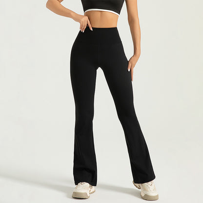 High-waist Yoga Flared Pants