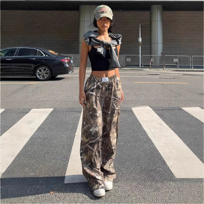 Camouflage Cargo Pants For Women