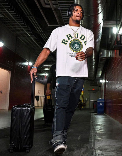 Printed Cotton Casual Short Sleeve Men