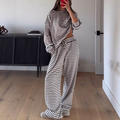 Loose-fitting Womens Homewear Pajamas