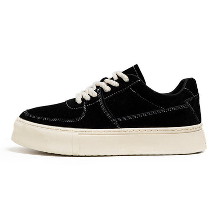 Casual Lace-up Suede Shoes
