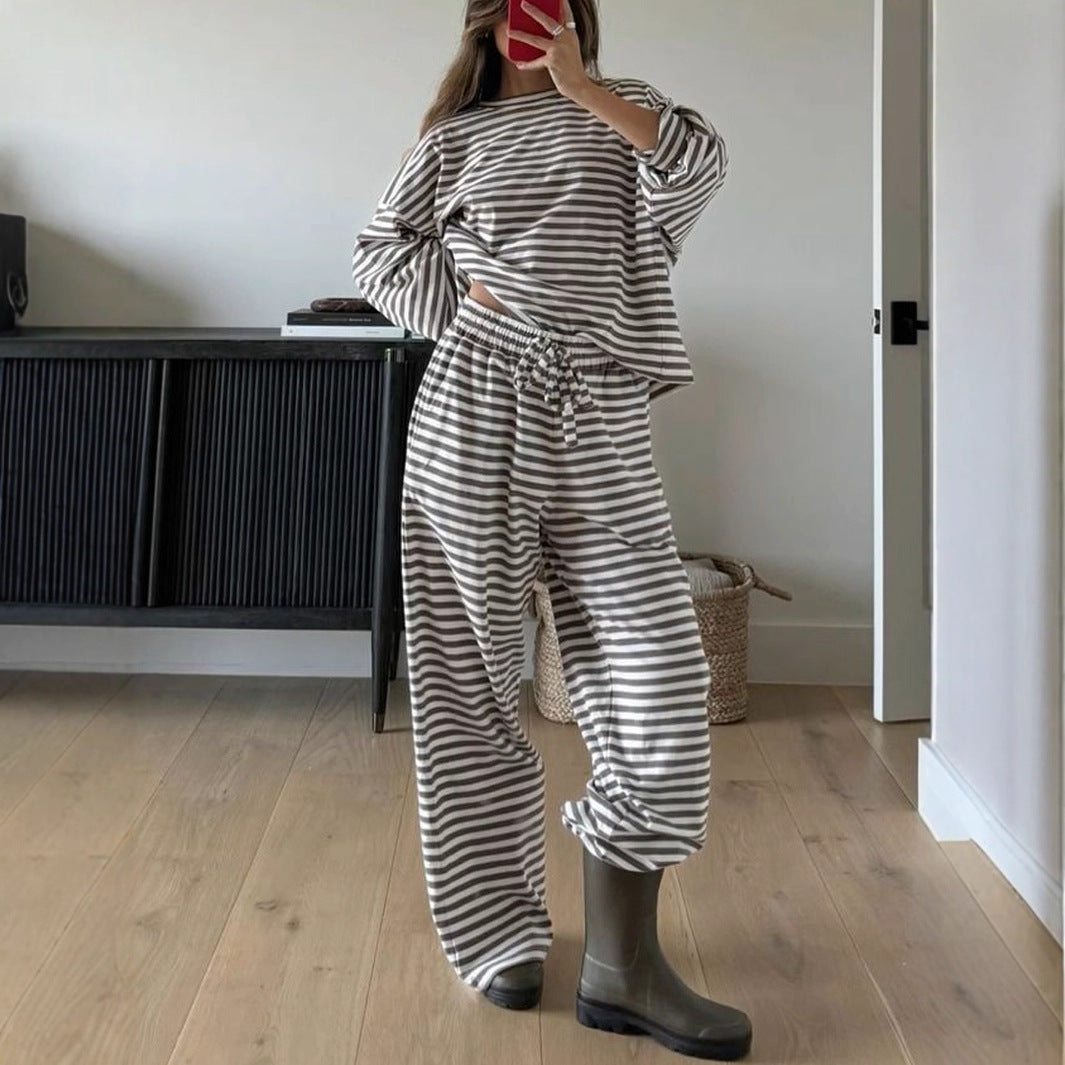 Loose-fitting Womens Homewear Pajamas