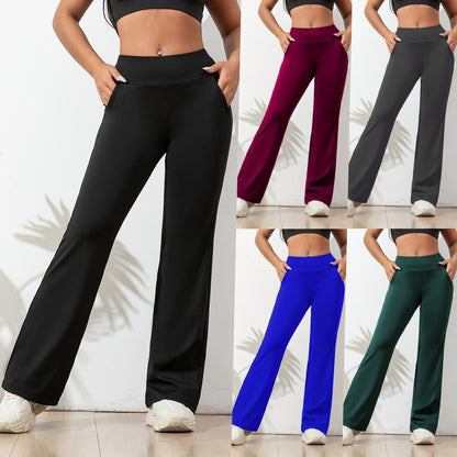 Loose Sports Wide Leg Yoga Running Pants