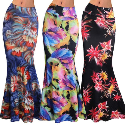 Women's Fashionable High Waist Stretch Hip Skirt