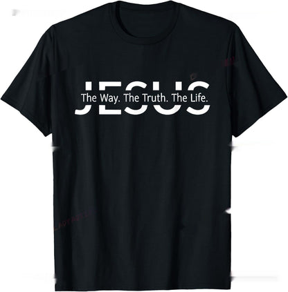 Christian T Shirt The Way, The Truth, The Life