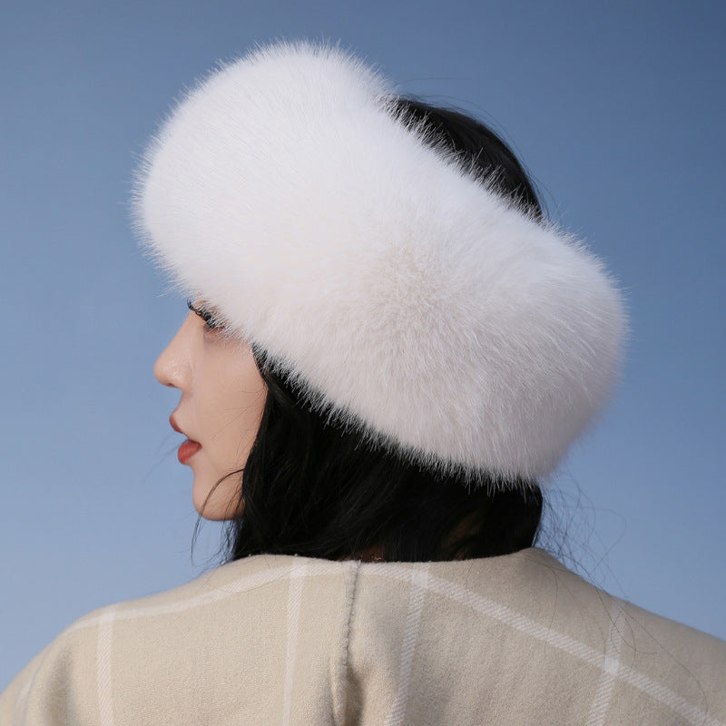 Autumn And Winter Fur Topless Hat