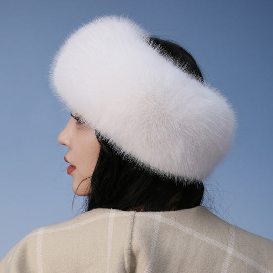Autumn And Winter Fur Topless Hat