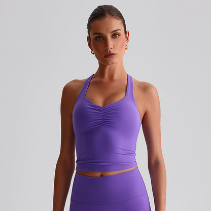 Vest Brushed Quick-drying Outdoor All-matching Running Beauty Back Exercise Underwear