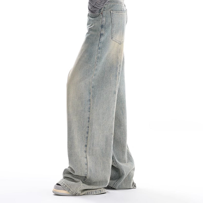 Denim American Wide Leg Pants