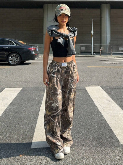 Camouflage Cargo Pants For Women