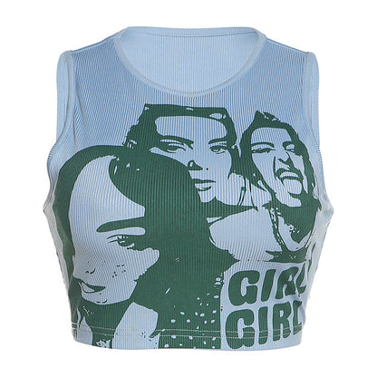 Summer Hipster Women's Tank Top