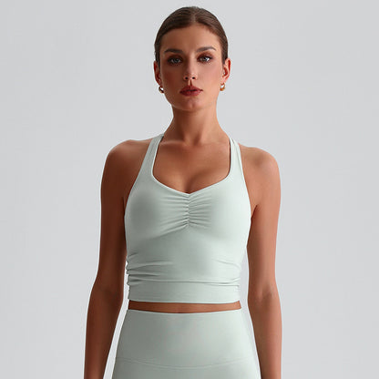 Vest Brushed Quick-drying Outdoor All-matching Running Beauty Back Exercise Underwear