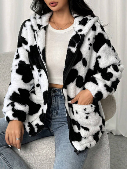 Cardigan Pocket Casual Women's Fall Winter Fashion Coat