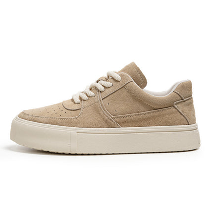 Casual Lace-up Suede Shoes