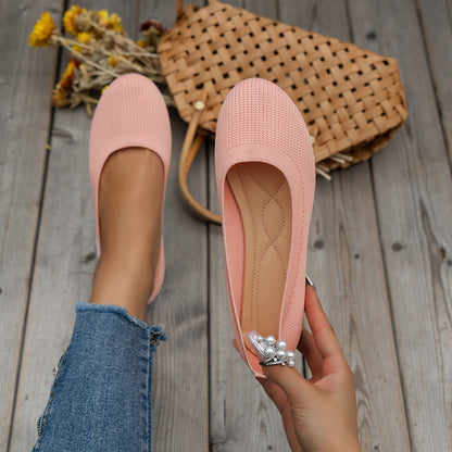 Round Toe Flats Shoes For Women