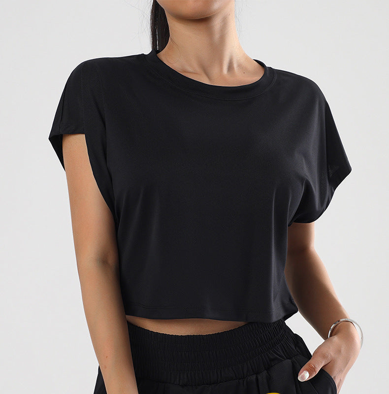 Summer Thin Crop Top Women's T-shirt