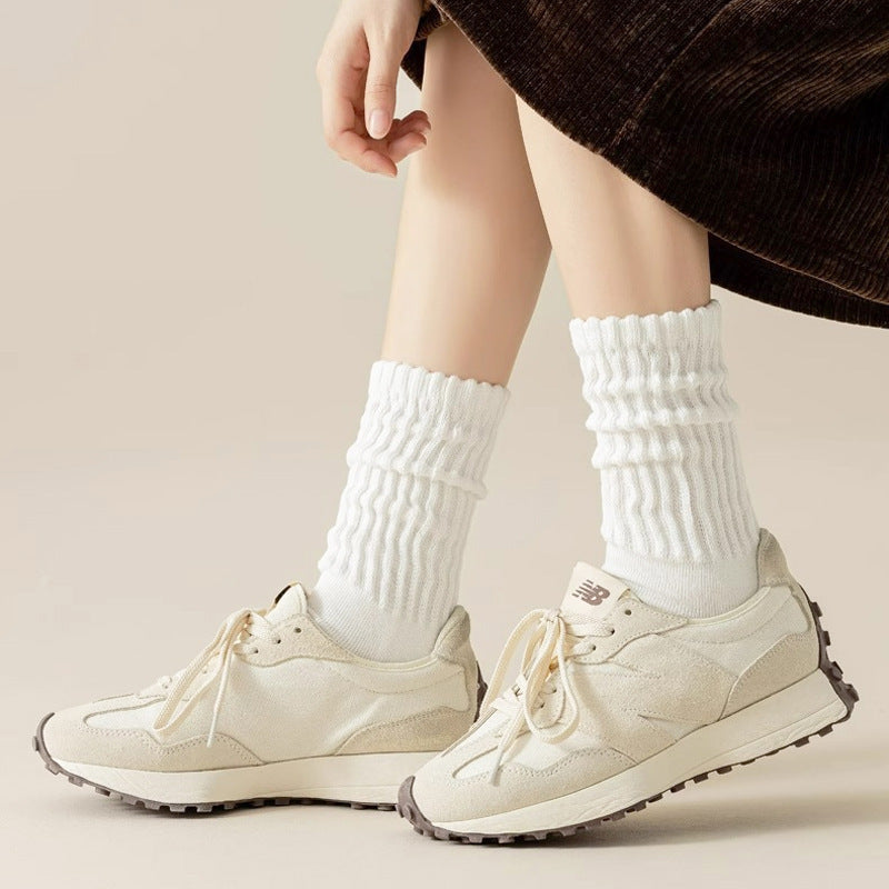 Loose Stockings Pure Color Socks