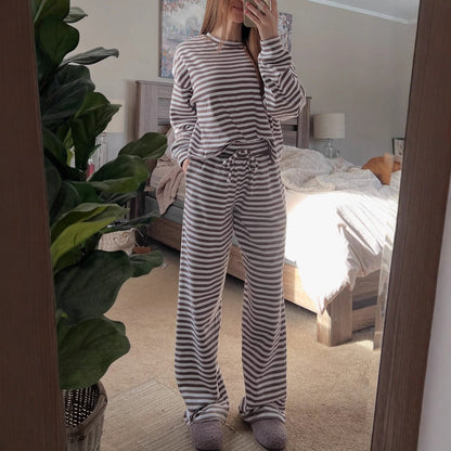 Loose-fitting Womens Homewear Pajamas