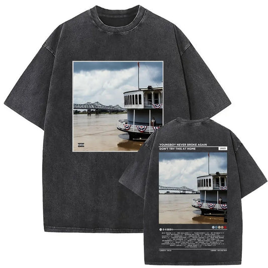 Washed-out Vintage Nba Youngboy T-shirt